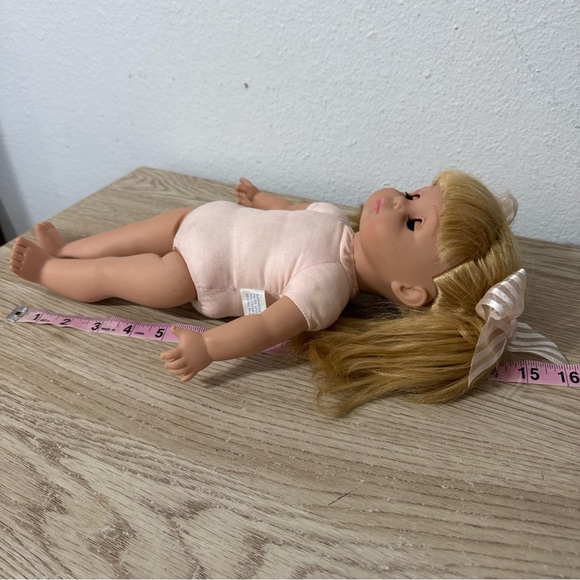 Alexander Doll Co 14” Blonde Vinyl Doll 1999 Vintage Pigtails Sleepy Eyes - Picture 11 of 11